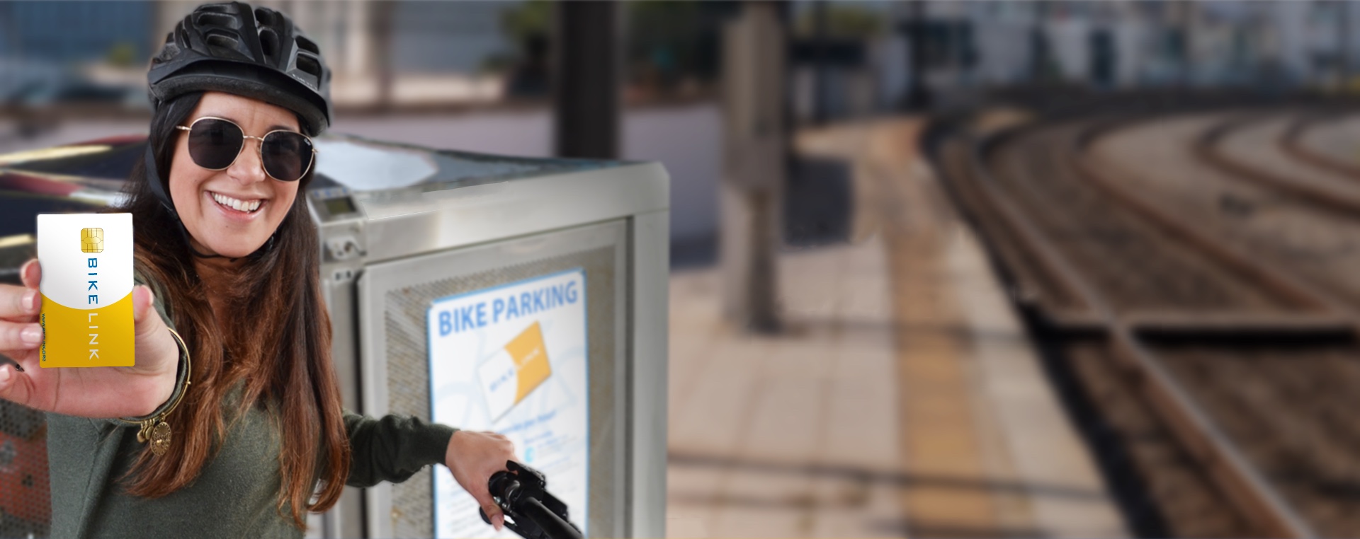 bike parking with BikeLink